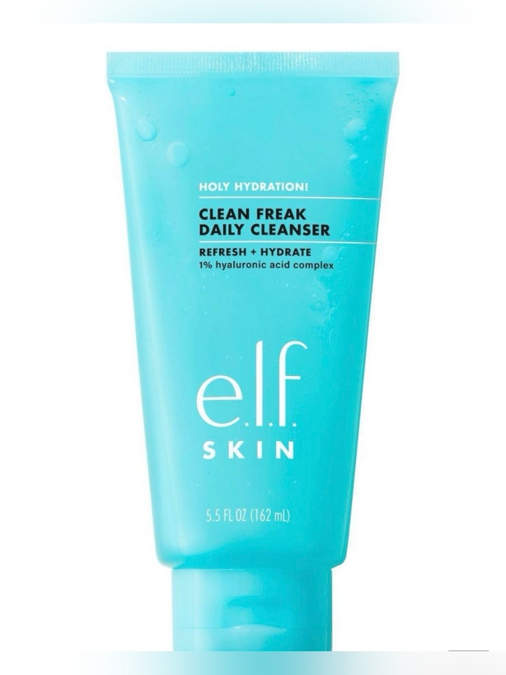 E.L.F Skin Holy Hydration! Clean Freak Daily Cleanser 5.5 Fluid Oz. Full Size